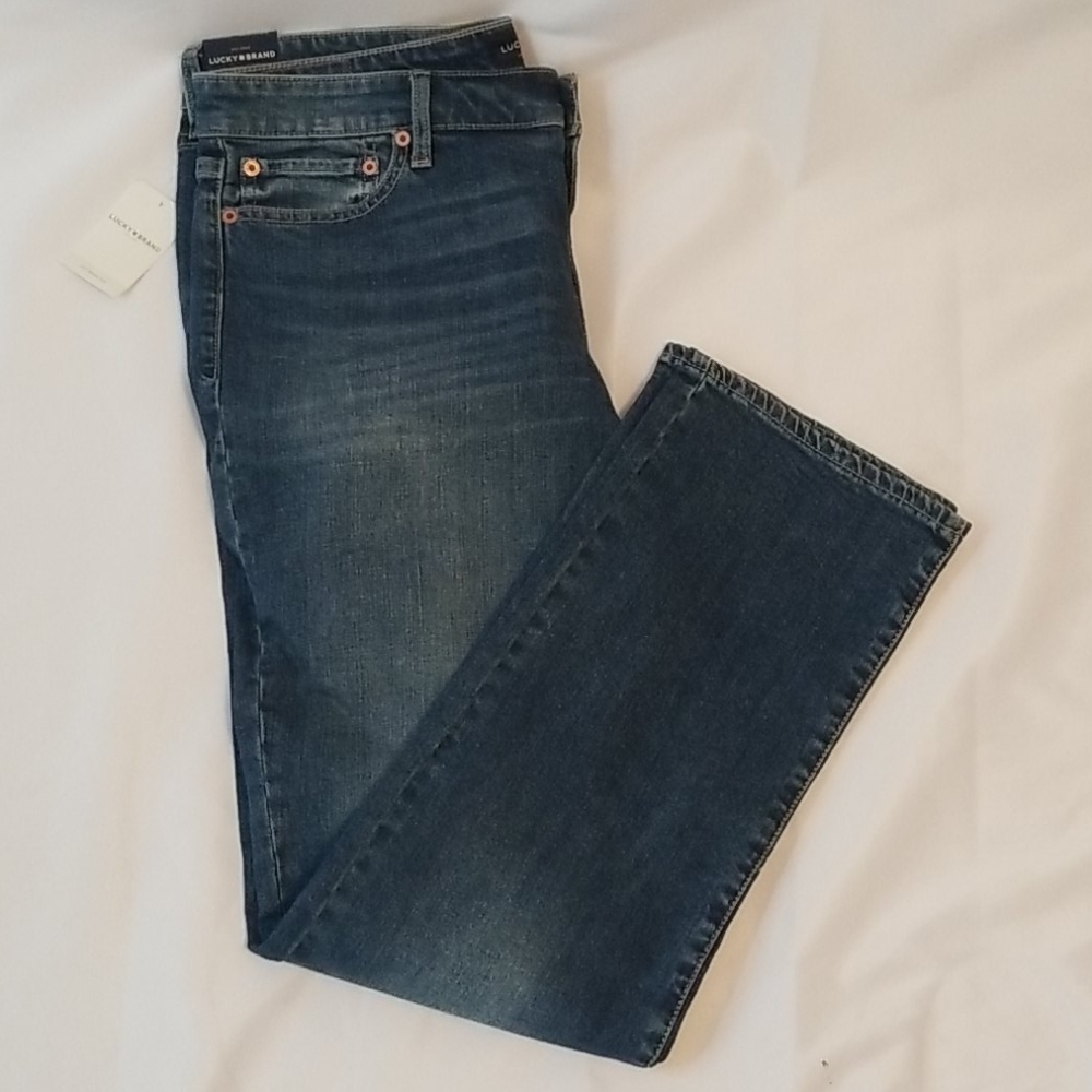 Lucky Brand Women's Woodstock Straight Jeans